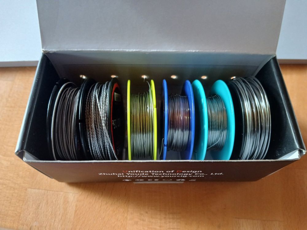 E-Vape UD Wire Box mit 6 Wickeldrähten (Gebraucht) in Schupfart für CHF ...