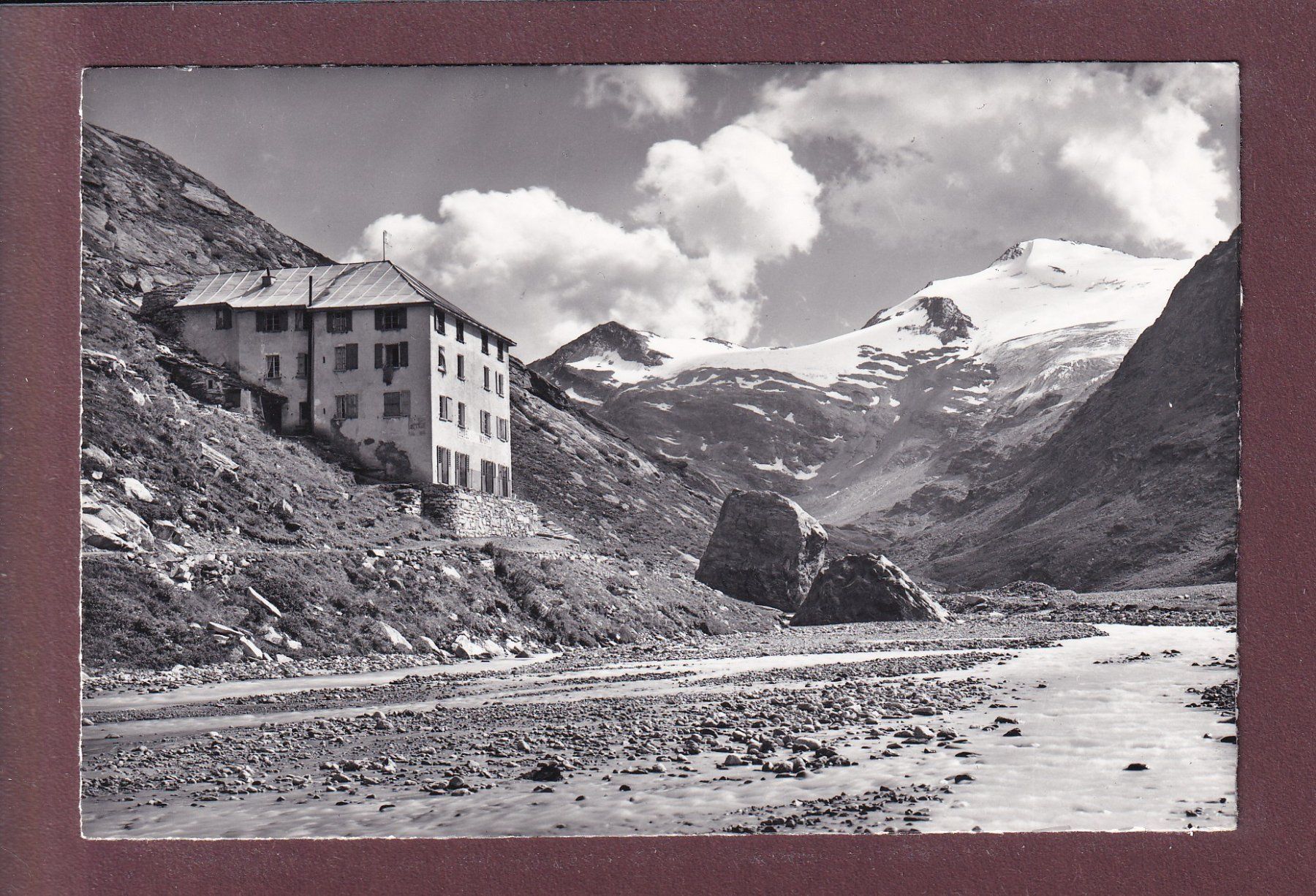 Ansichtskarten: Saas-Tal - HOTEL MATTMARK - Monte Moro – Gebraucht aus Pully von nicecards