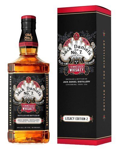 Jack Daniels Bevande alcoliche: Jack Daniel’s Old No. 7 Legacy Edition 2 – Nuovo e nell'imballaggio originale da Deitingen venduto da ped_7s7b