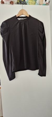 Schwarze Bluse von Topshop Grösse 36