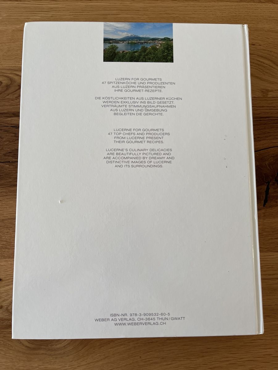 Libri: LUZERN FOR GOURMETS – Usato da Baar venduto da Girlpower1994 4