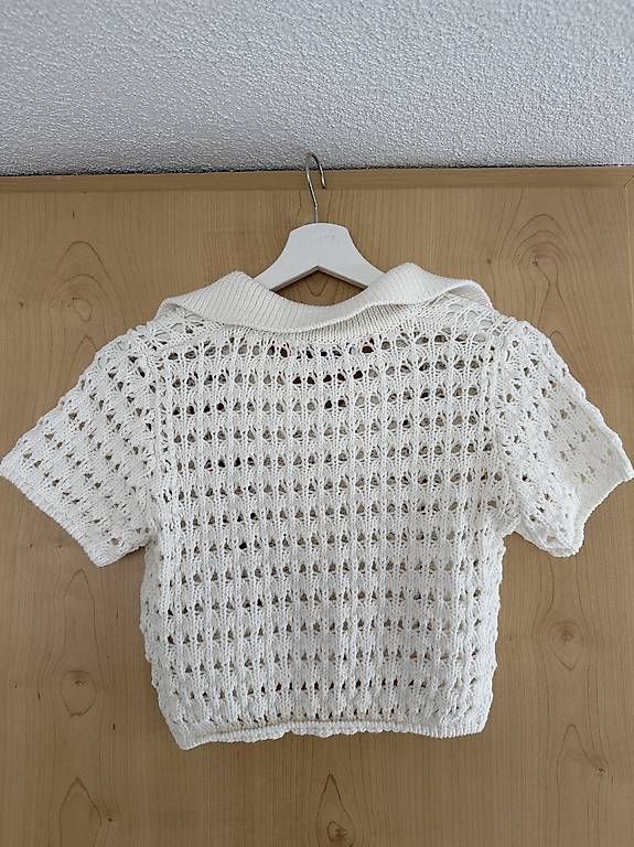 Maglioni & Felpe: Weisser Bershka Strickpullover – Usato da Rorschach venduto da Tara234 1