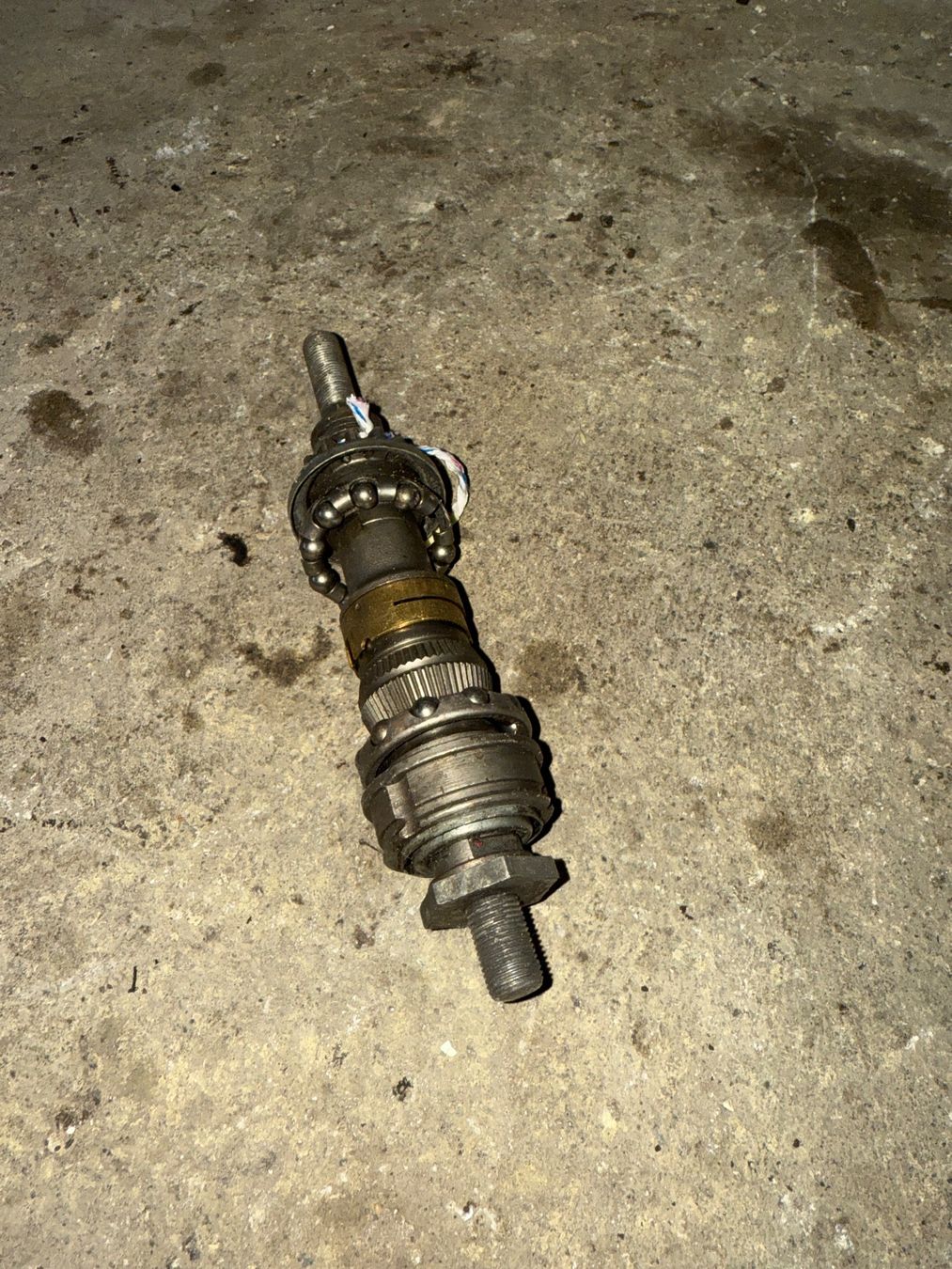 Puch Parti ricambio per ciclomotori: Puch/Sachs Mofa Rücktritt Achse – Difettoso da Fahrni b. Thun venduto da berger_tuning34 2
