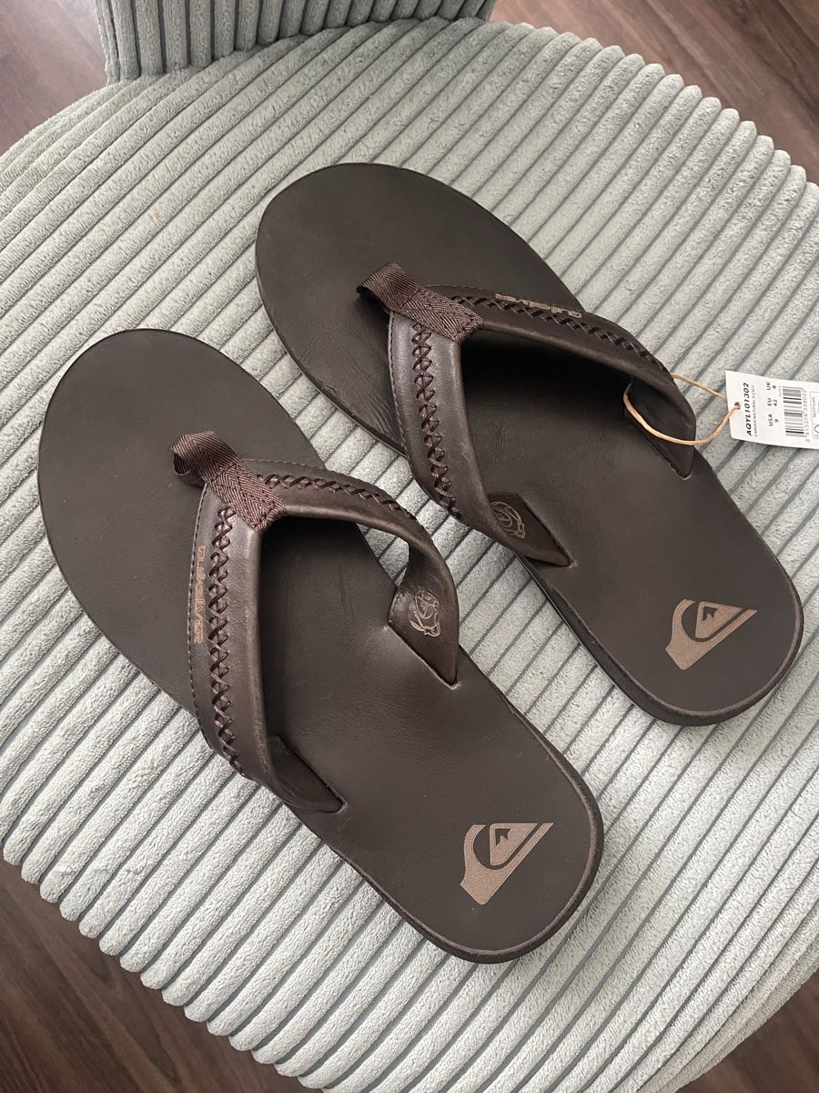 Quiksilver Scarpe da uomo: Flip-Flops Leder Quiksilver 40 – Nuovo e nell'imballaggio originale da Dübendorf venduto da olh_rs5r