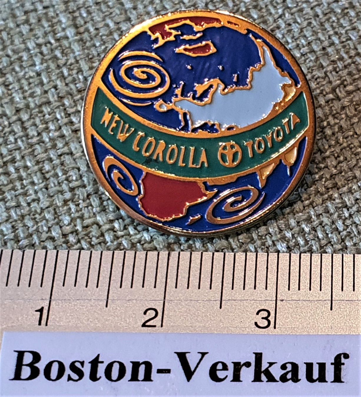 Spille: B573 - Pin New Corolla Toyota Logo – Usato da Reinach BL venduto da Boston-Verkauf 1