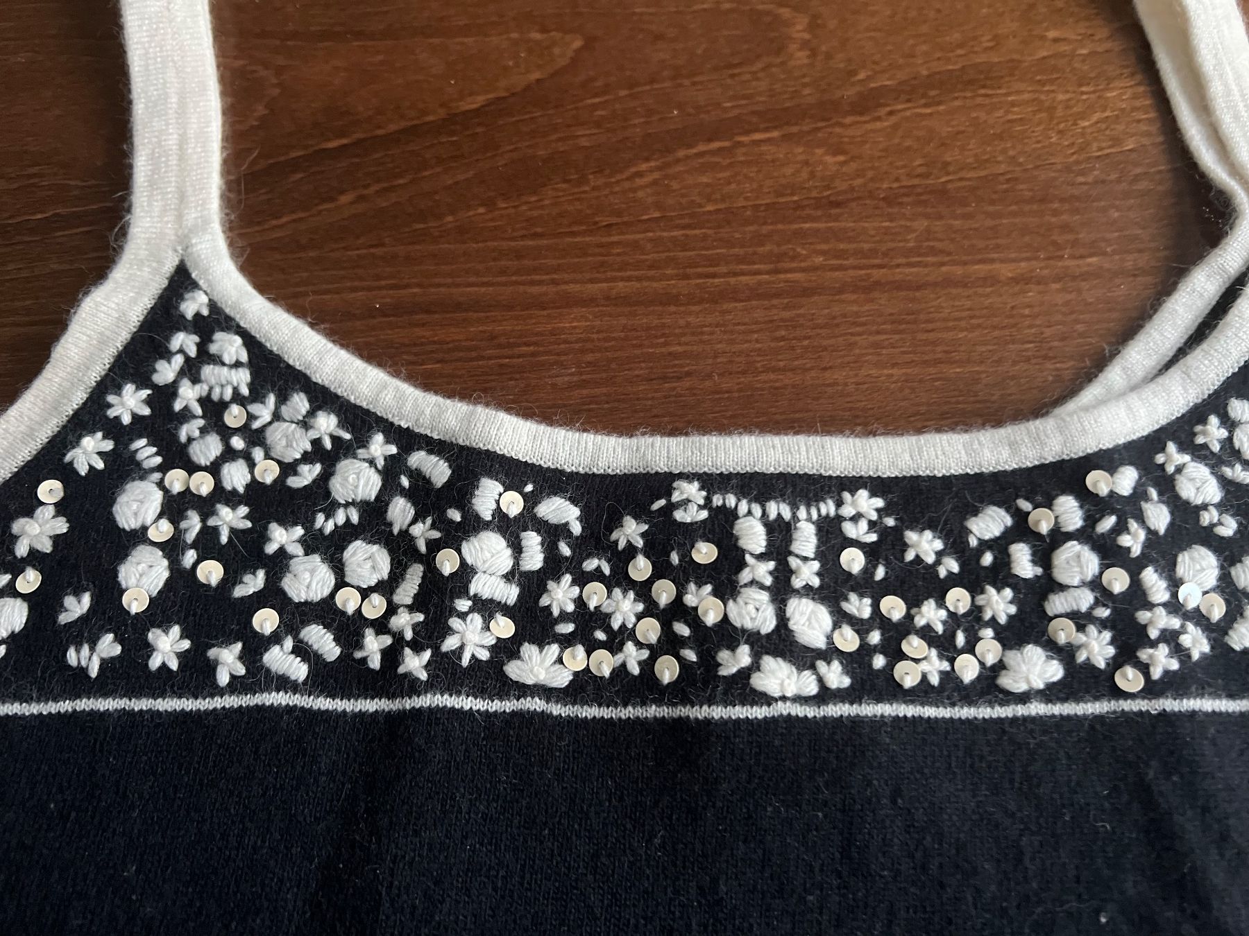 Tops: Schuhmacher Woll Top, schwarz - Gr. L – D'occasion à Ebmatingen par Mistelu 1