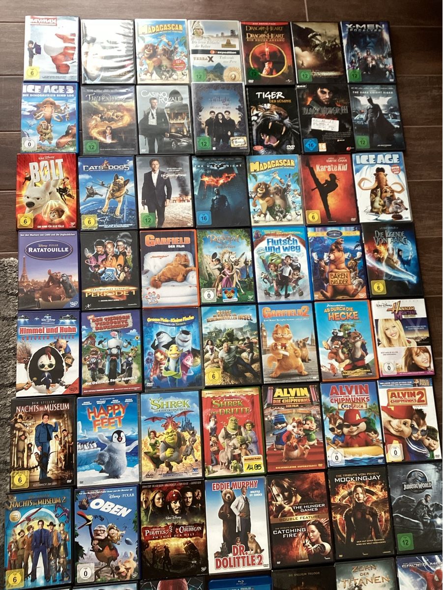 Tutti i DVDs: 76 DVD‘s – Usato da Schwarzenburg venduto da micmag