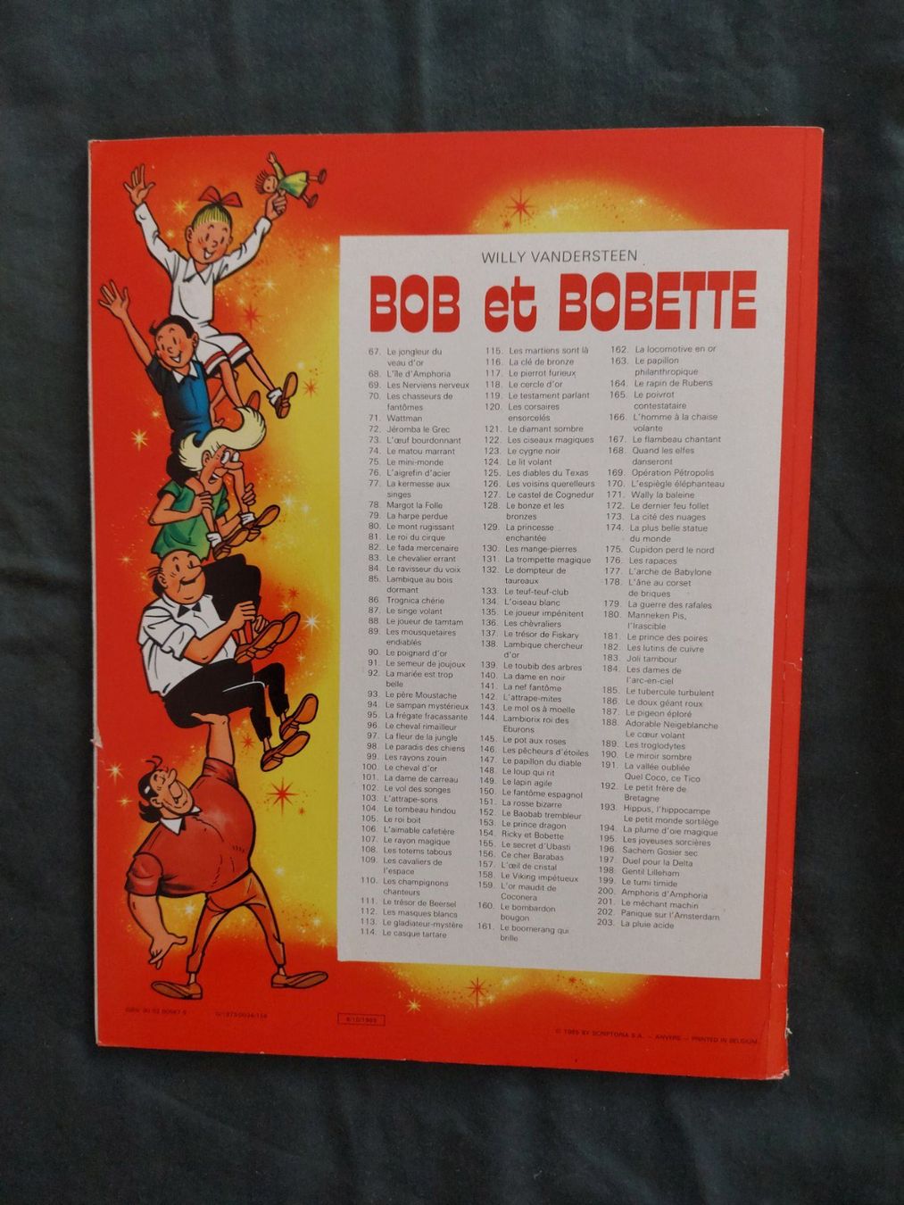 BD: Bob et Bobette T.142 Ed. 1985 BE+ – D'occasion à Genève par Blu_BD 1