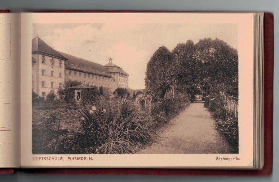 Ansichtskarten: Stiftsschule Einsiedeln, Heft mit 24 Bildkarten, Top-Zustand – Gebraucht aus Frauenfeld von POML 4