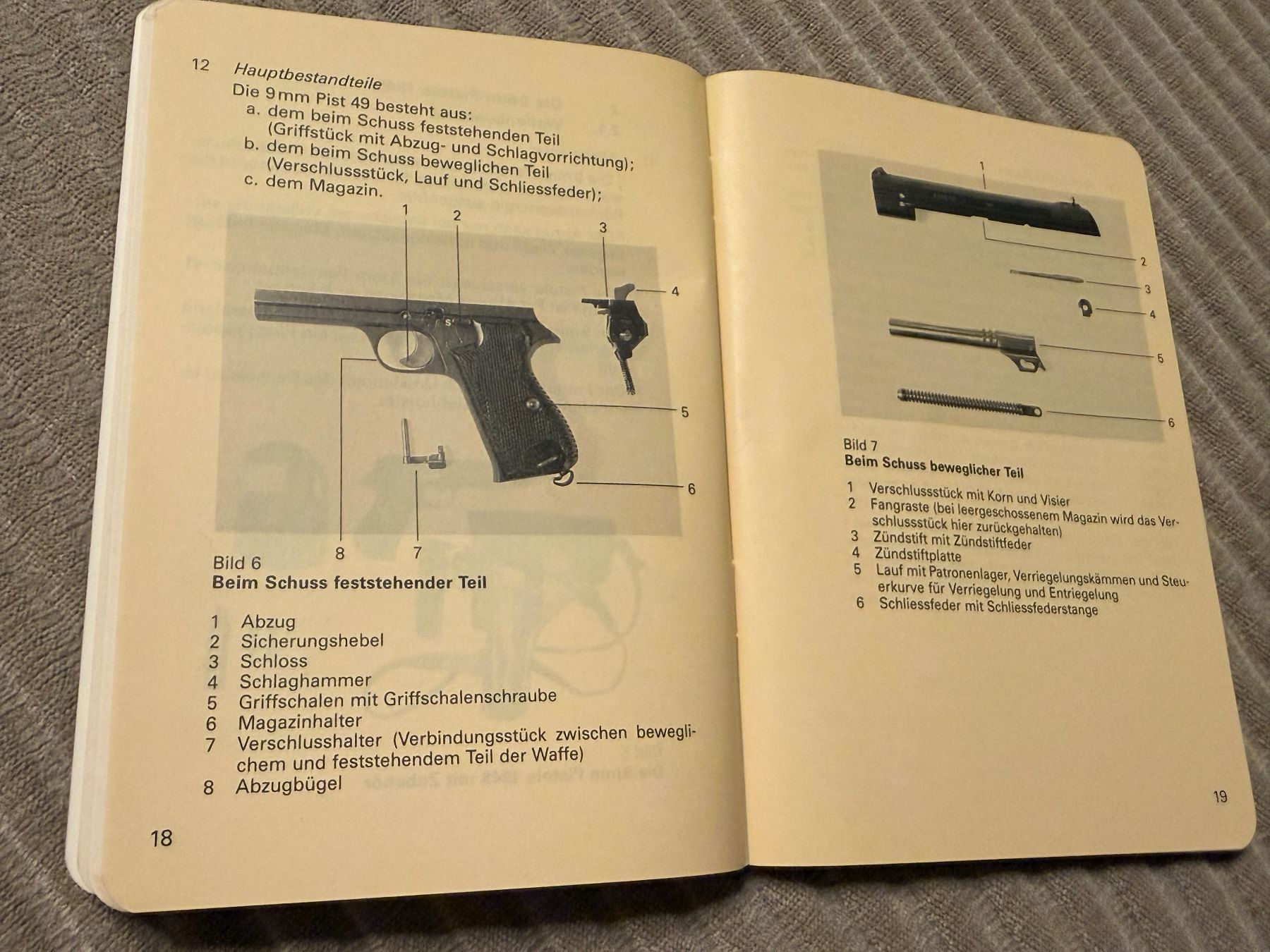 Bücher: Reglement: Die Pistolen - Schweizer Armee – Gebraucht aus Brütten von Hst1 4