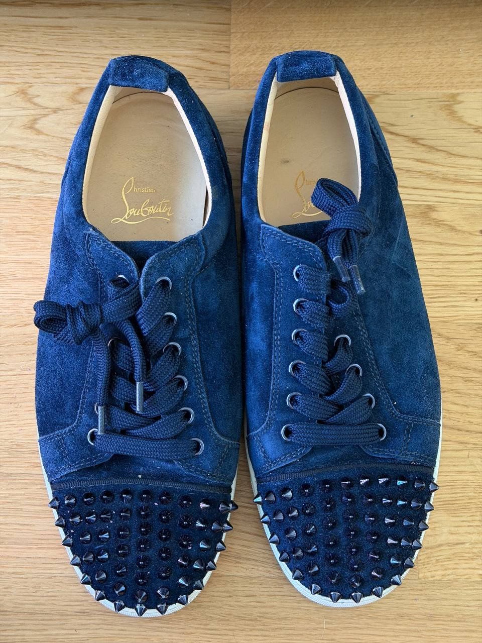 Christian Louboutin Scarpe da uomo: Baskets Christian Louboutin "Louis Junior Spikes" – Usato da Cologny venduto da Nayiri 7