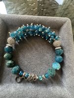 Armband mit Apatit. Handarbeit 