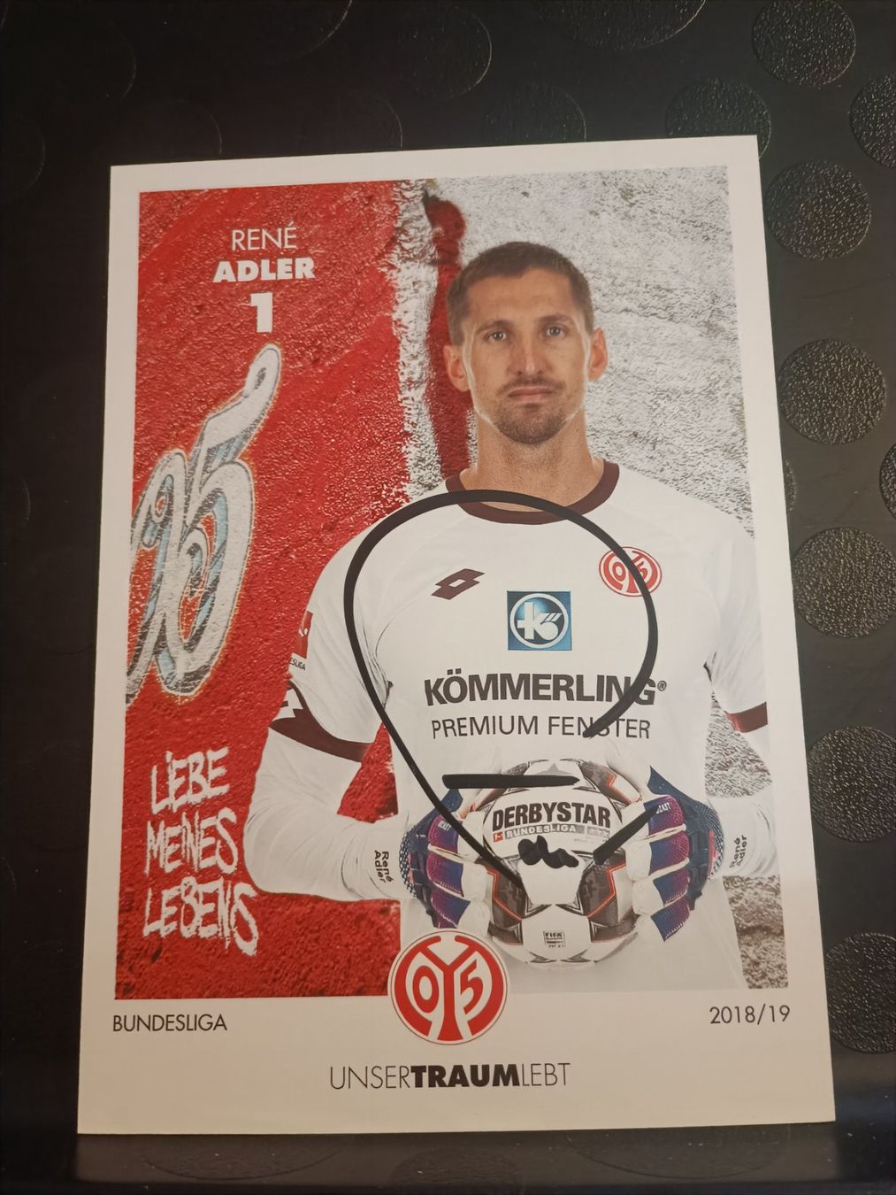 Autografi: Rene Adler - handsigniert – Usato da Menziken venduto da Artographs