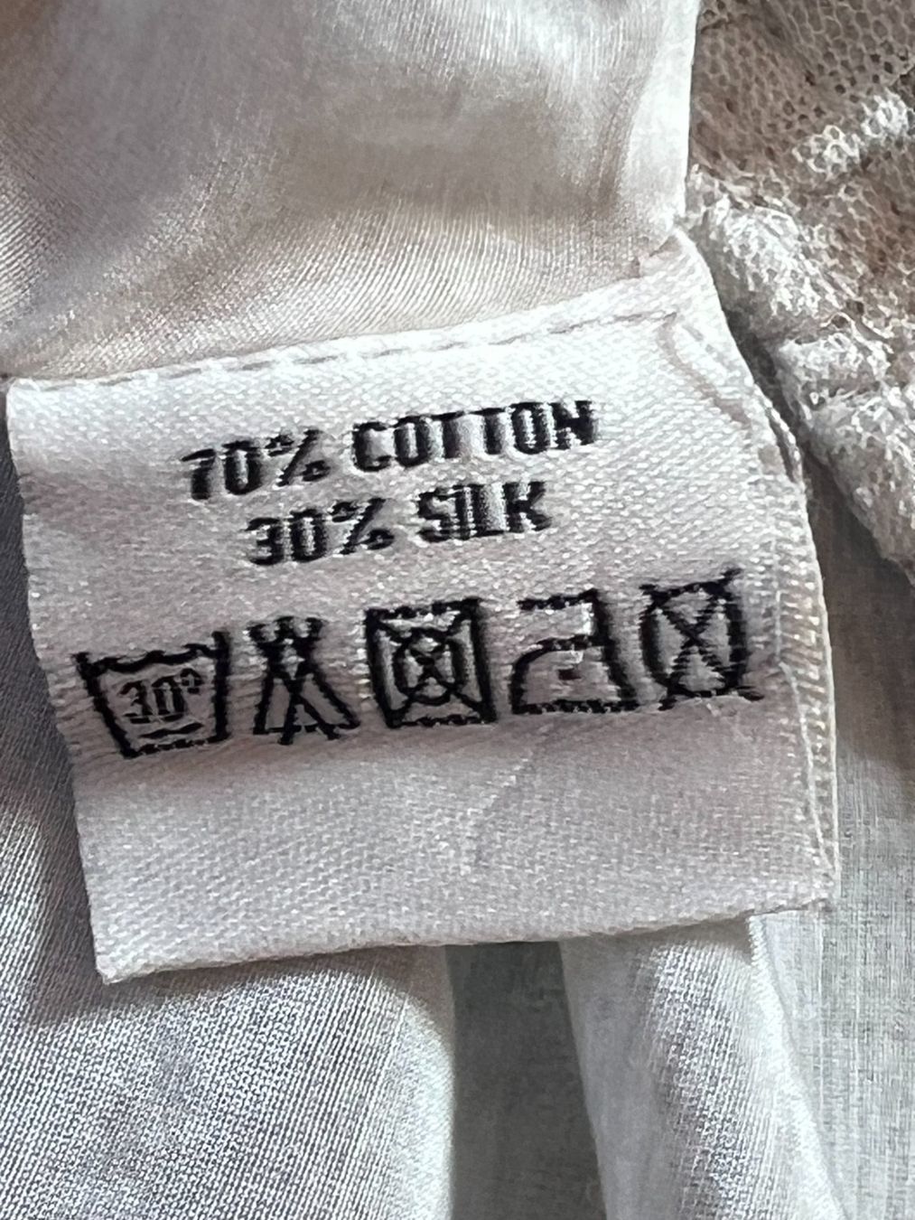 Nile Gonne: NILE Damen Rock, 30% Seide, Gr. L, Hellgrau – Usato da Worb venduto da farben20zauber 4