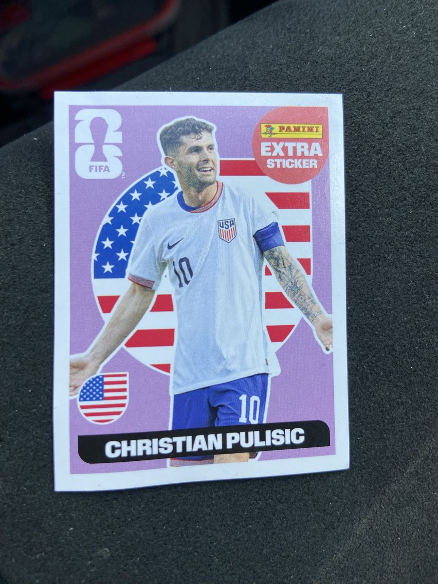 Panini Sammelbilder & Trading cards: Extra Sticker Christian Pulisic lila – Neu (gemäss Beschreibung) aus Lotzwil von kie_t777