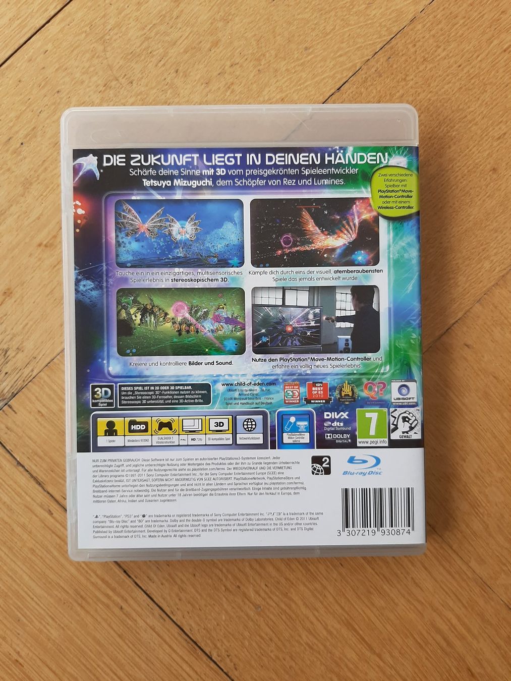 Sony Spiele: PS3 Child of Eden – Gebraucht aus Zürich von Chrishol 1