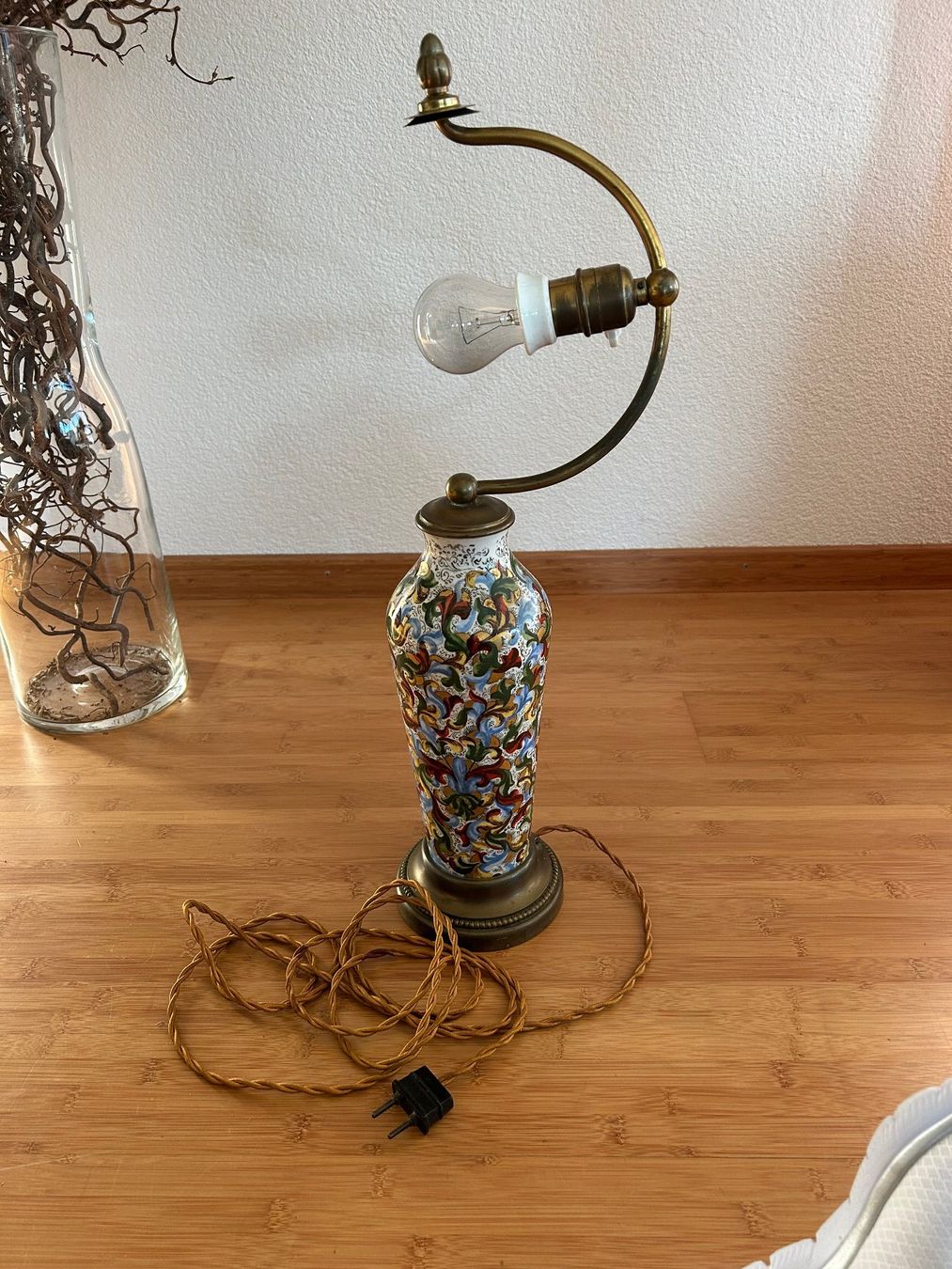 Lampade: Antike Lampe 1899 Jugendstil – Usato da Biel/Bienne venduto da Salsata 1