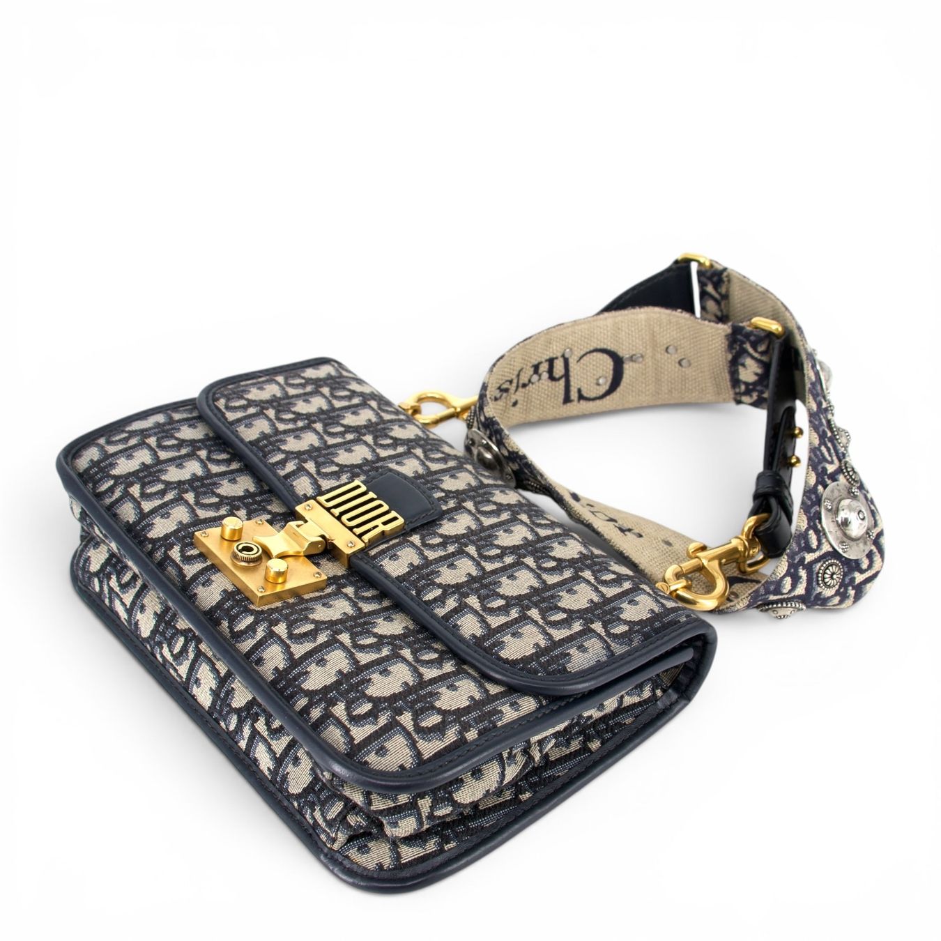 Dior Borse da donna: Dior Addict flap oblique blau – Usato da Binningen venduto da Designerlabels 6
