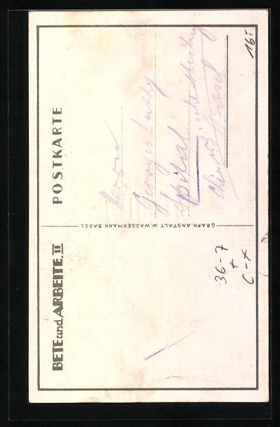 Ansichtskarten: Basel, Katholikentag beider Basel 1920,  – Gebraucht aus Berlin von bartko-reher 1