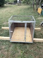 Hundebox Metall  guter Zustand