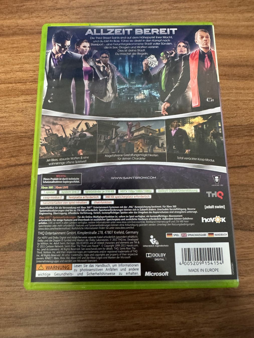 Giochi: Saints Row The Third für XBOX 360 – Usato da Abtwil SG venduto da Mluuser 1