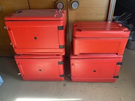 Kühlbox rot neuwertig 4 Stk 