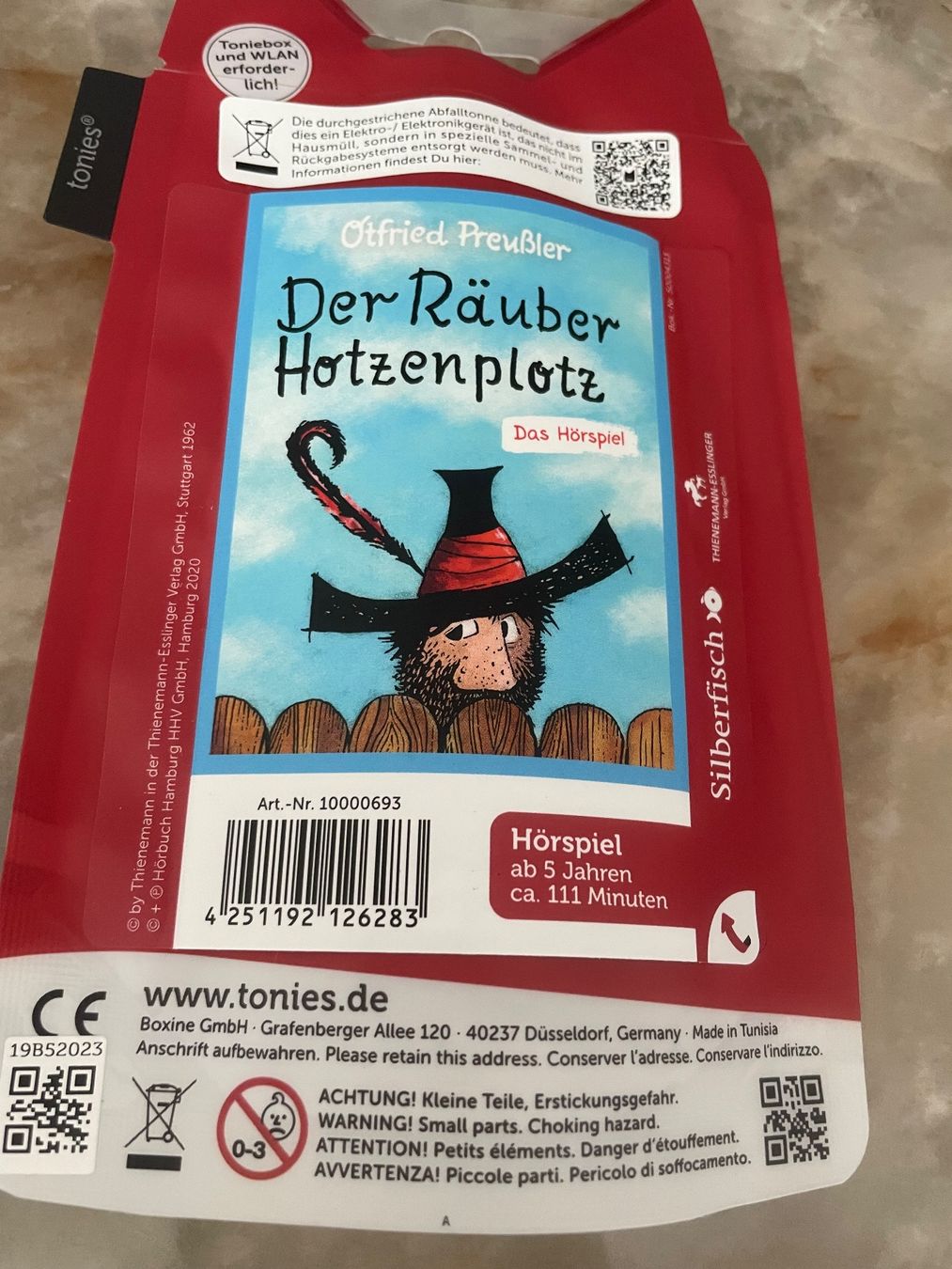 Tonies Statuette: Tonies Der Räuber Hotzenplotz – Nuovo e nell'imballaggio originale da Niederlenz venduto da JasminaK01 1