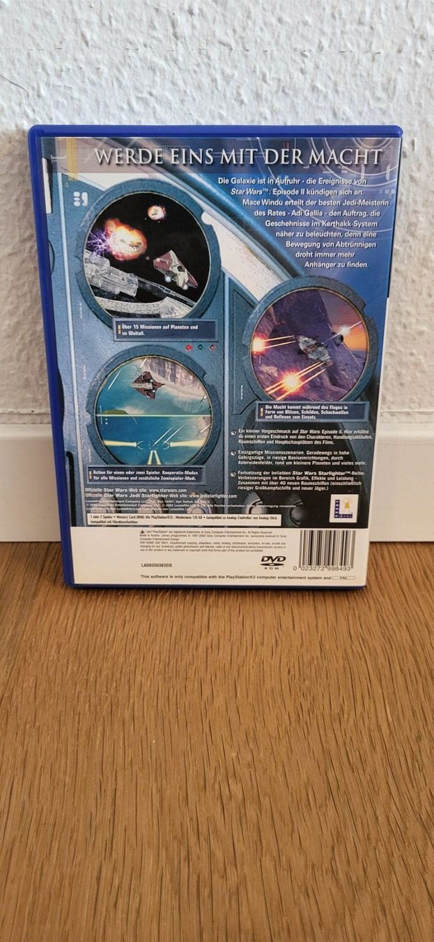 Sony Giochi: PS2 - Star Wars Jedi Starfighter – Usato da Münsingen venduto da DigitaleSpielecke 1