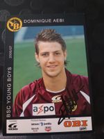 Dominique Aebi - YB -Saison 2006/07 - Handsignierte Karte