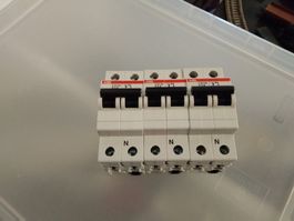 ABB 3x Sicherungsautomat S201-NA K4A NEU