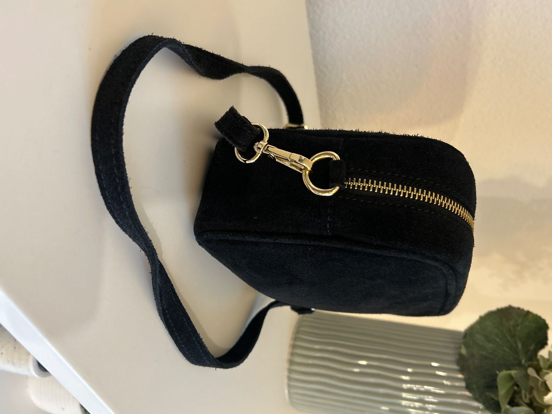 Borse da donna: Umhängetasche schwarz von Bold echt Leder – Usato da Brunnen venduto da Nala2929 4