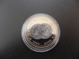 Medaille Währung Schweiz 20 Rappen 1984