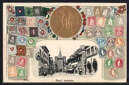 Passepartout-Lithographie Basel, Spalent