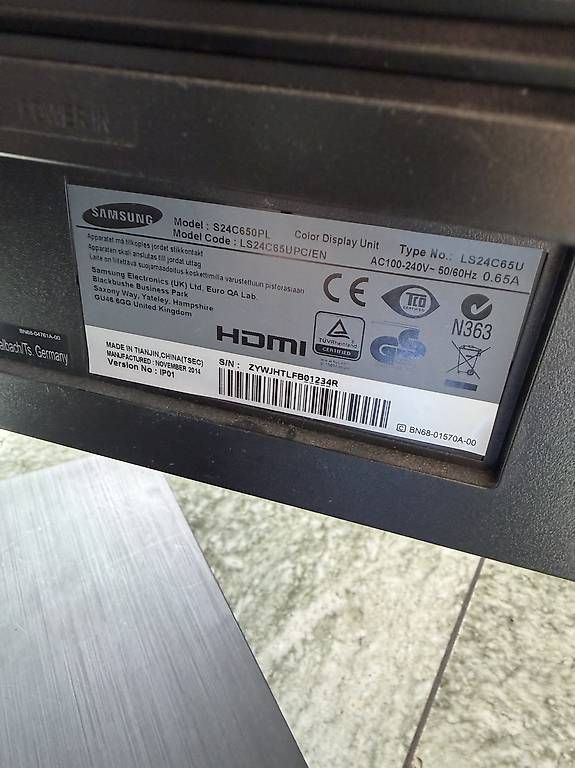 Monitore: 2 Samsung Computer Bildschirm 24 in – Gebraucht aus Unterägeri von dei_fw5y 1