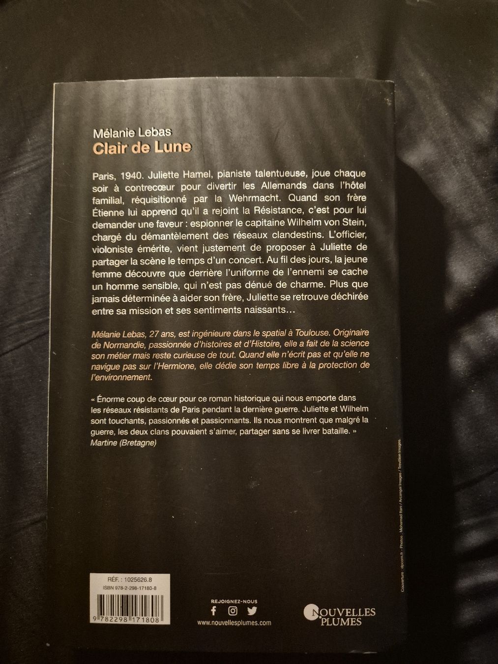 Libri: Clair de lune - Mélanie Lebas – Usato da Fleurier venduto da cin_7qkd 2