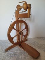 Hand-Spinnrad vom Humanus Haus