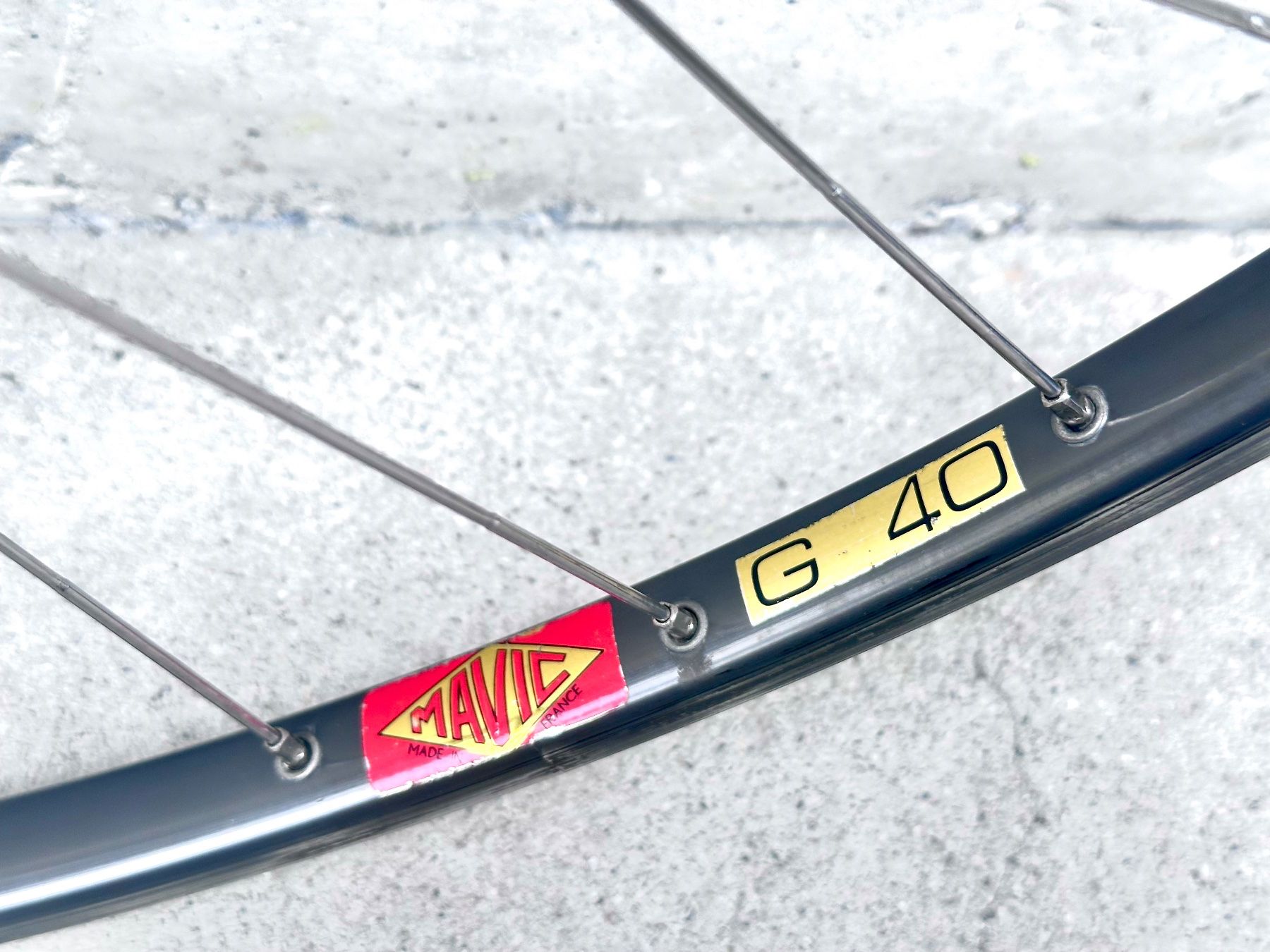 Mavic Pezzi di ricambio: Maillard Spidel Mavic G 40 Vorderrad ER – Usato da Luzern venduto da bikeandbeltcom 4
