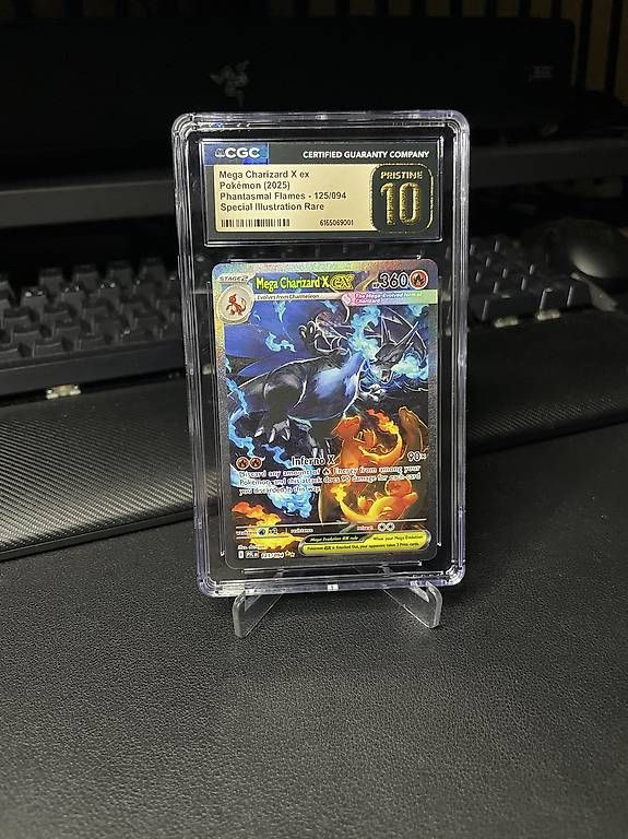 Pokémon Cartes à collectionner: Pokemon-Mega Charizard ex #125-CGC 10 Pristine-POP 317 – D'occasion à Niedergösgen par PokeZone 2