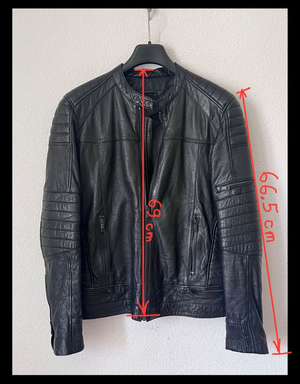 Bershka Giacche: Veste en cuir noir profond – Usato da La Chaux-de-Fonds venduto da art_x8mz 6