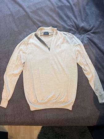 Hackett pullover baumwolle/seide XL (eher M/L)