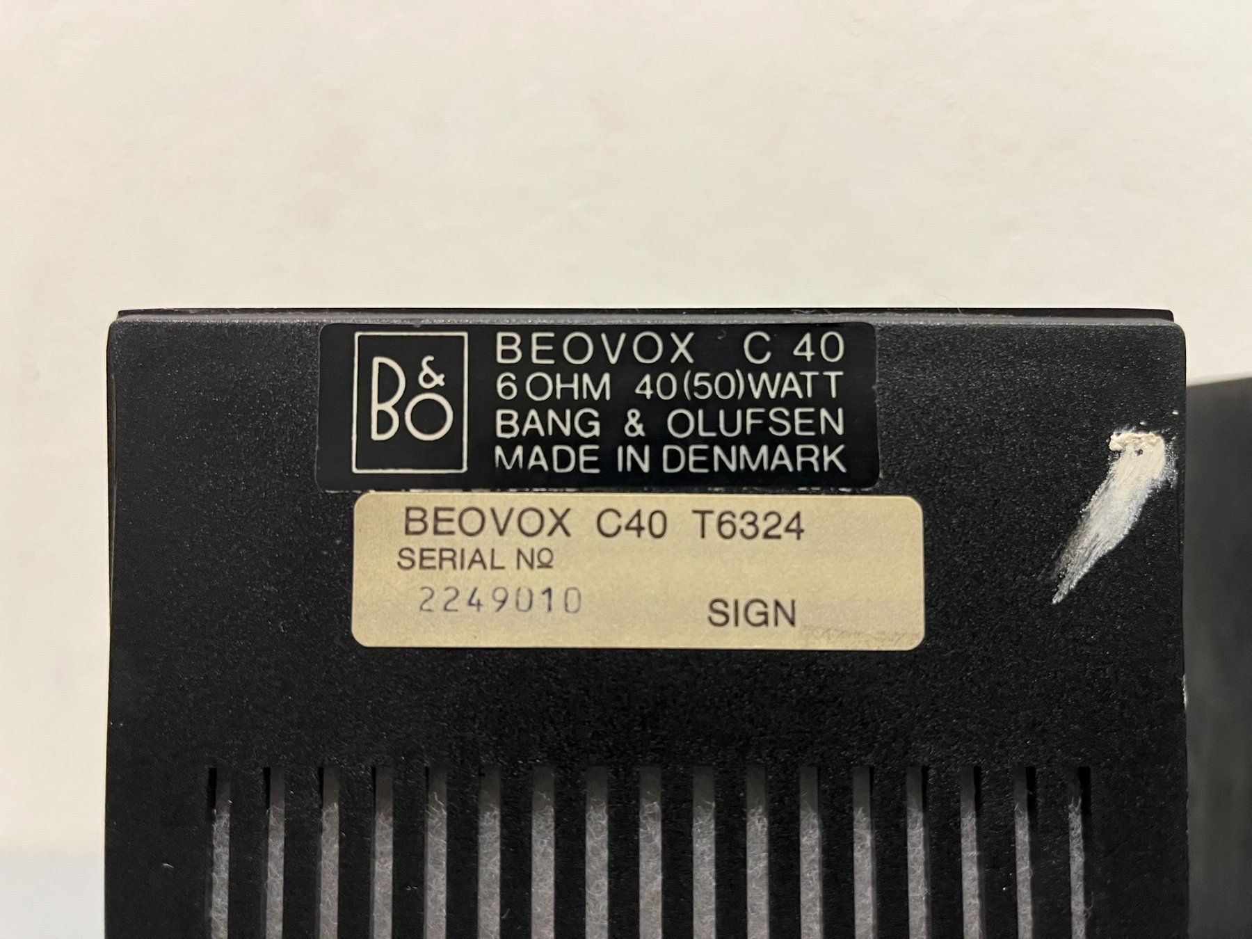 Bang & Olufsen Casse acustiche: B&O BEOVOX C 40 – Usato da Hochdorf venduto da av-electronics 6