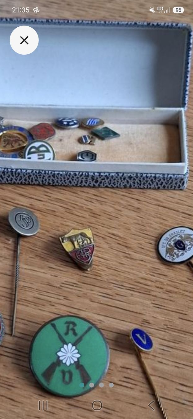 Broches & Aiguilles: Alte echte Abzeichen.  – D'occasion à Reinach BL par chlaus04 4