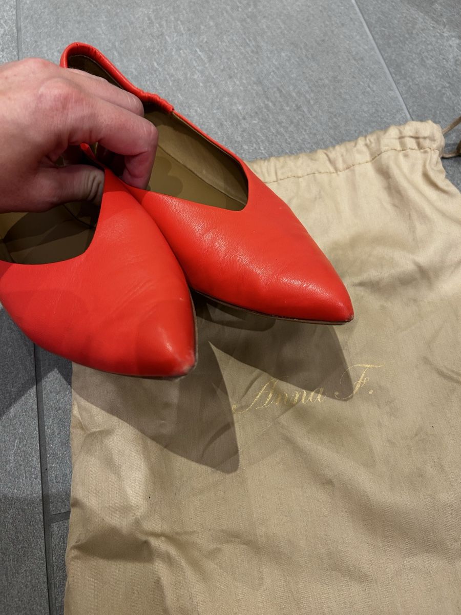 Scarpe da donna: Ballerina Leder 38 Koralle – Usato da Zürich venduto da cos_b629 3