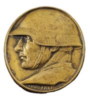V042 Brosche Militär Nationalspende Soldaten 1918 Hans Frei