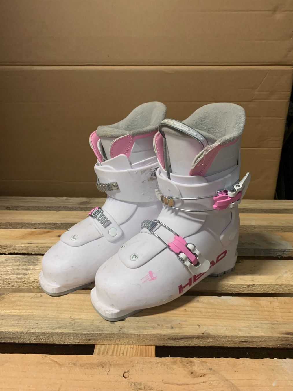 Head Scarpe per ragazzi: Skischuh, Head Z2, Grösse 35.5 – Usato da Schwarzsee venduto da Sidecut