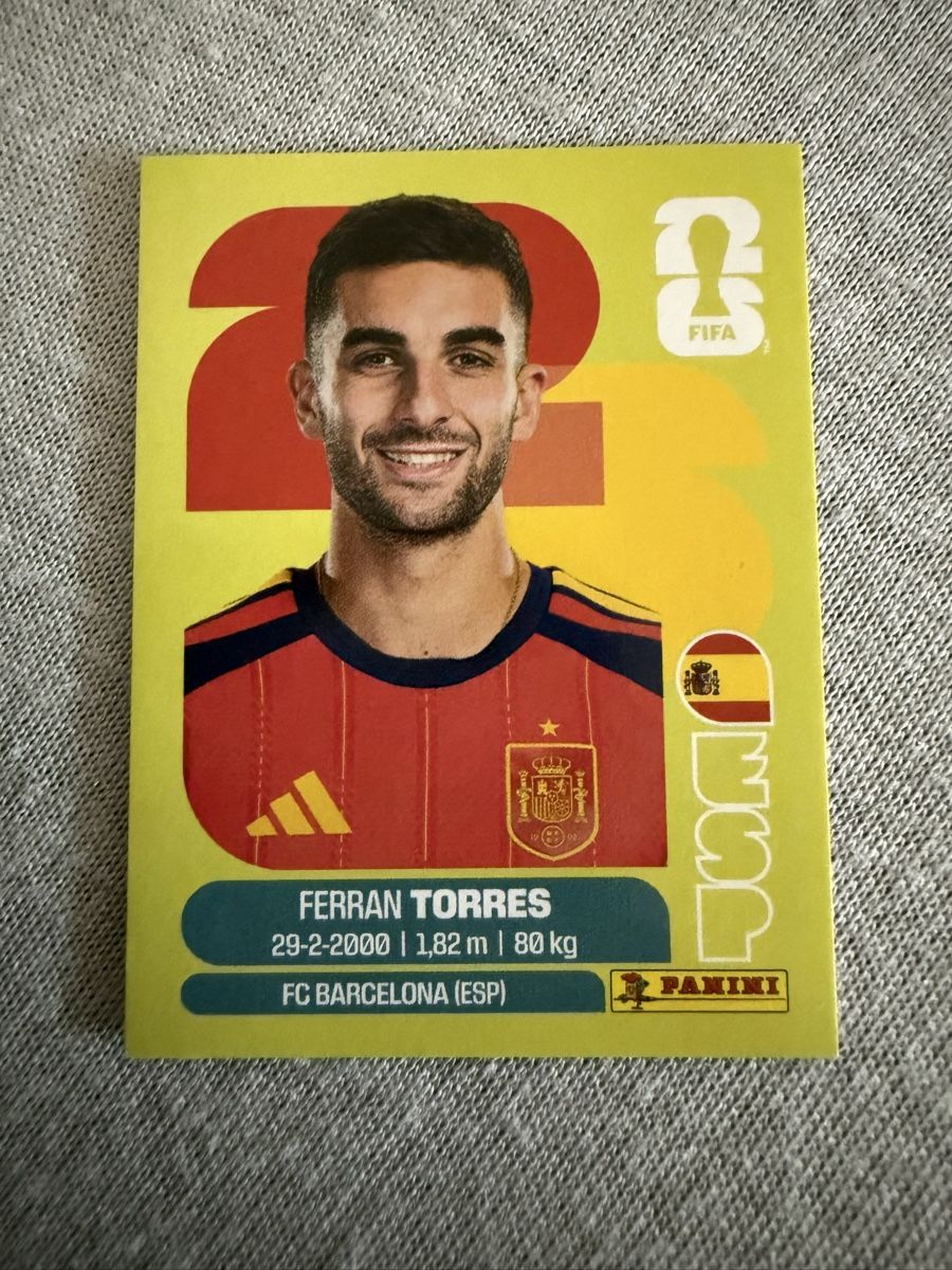 Panini Sammelbilder & Trading cards: ESP18, Ferran Torres, Panini, WM26 – Neu (gemäss Beschreibung) aus Amriswil von ALETAL