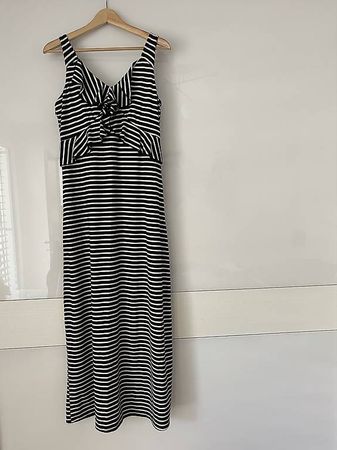 Neues langes gestreiftes Sommerkleid in S von Zoe+phoebe