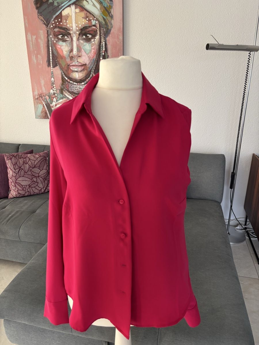 Mango Blusen: Mango Bluse, Grösse L, pink, neuwertig – Gebraucht aus Rothenburg von Momo1302
