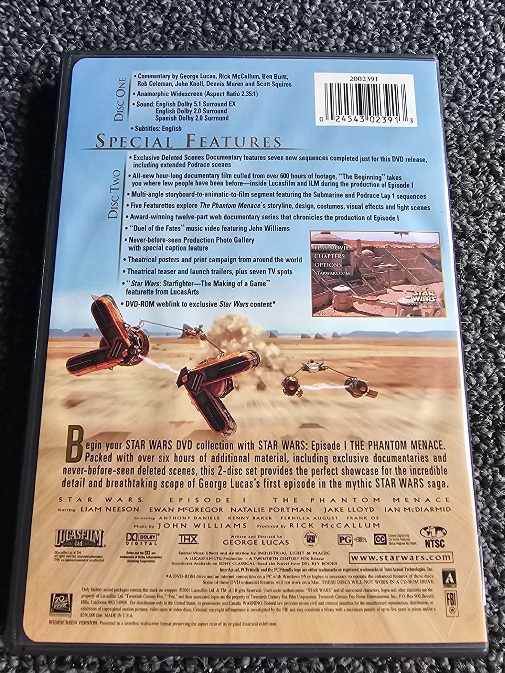 Alle DVDs: Star Wars Episode I (22217) – Gebraucht aus Ruswil von jan_bxl5 1