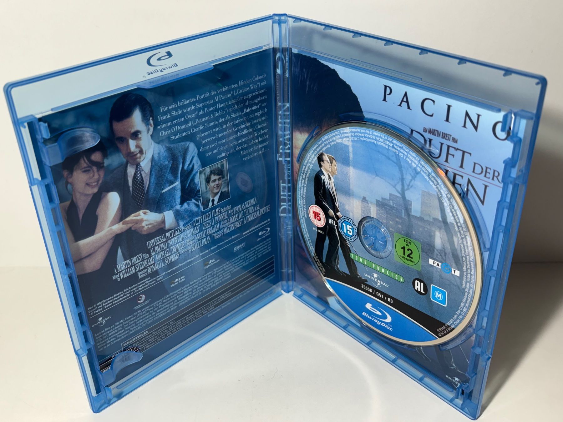 Tutti i DVDs: Der Duft der Frauen Blu Ray – Usato da Wilderswil venduto da Sstriker 2